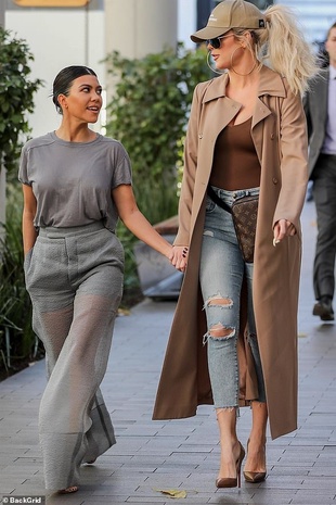 Kourtney Kardashian Filming Keeping Up with the Kardashians January 24, 2019