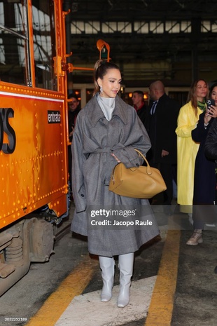 Jessica Alba Tod's Show February 23, 2024