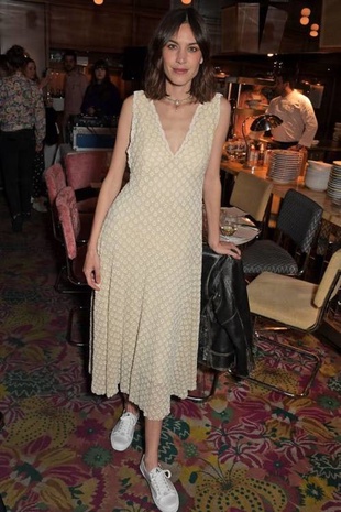 Alexa Chung Superga Launch April 2, 2019