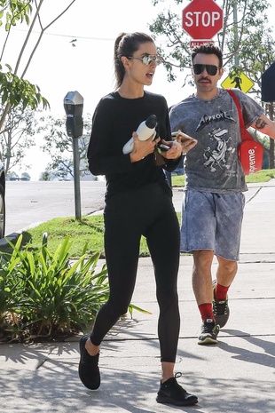 Alessandra Ambrosio Going To the Gym November 6, 2017