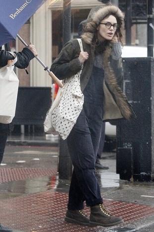 Keira Knightley Christmas Shopping December 2013