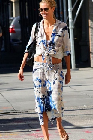 Heidi Klum New York City August 27, 2014