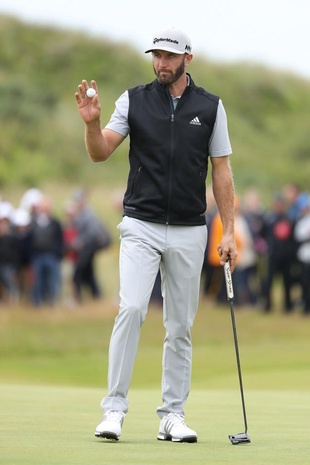 Dustin Johnson 146th Open Championship Round Two at Royal Birkdale in Southport, England July 21, 2017