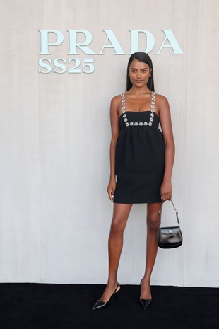 Simone Ashley Prada Show September 19, 2024