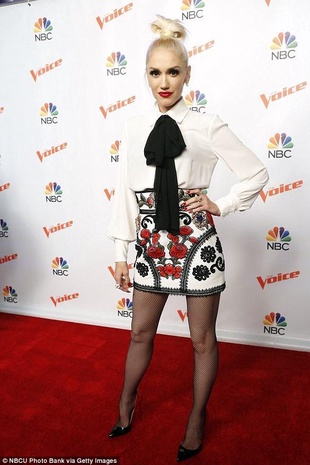 Gwen Stefani the Voice Press Conference August 26, 2015