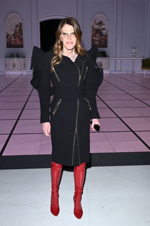 Anna Dello Russo Moschino Show February 24, 2022