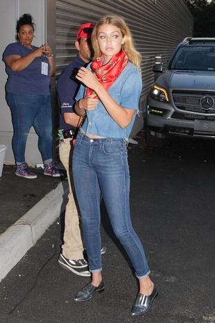 Gigi Hadid Us Open September 8, 2015