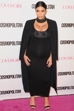 Kim Kardashian West Cosmopolitan 50th Birthday Celebration October 12, 2015