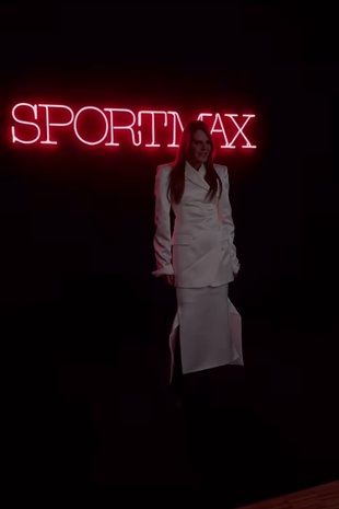 Anna Dello Russo Sportmax Show February 23, 2024