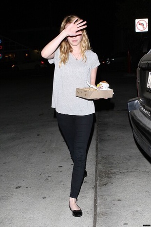 Emma Roberts in-N-Out Burger 2011