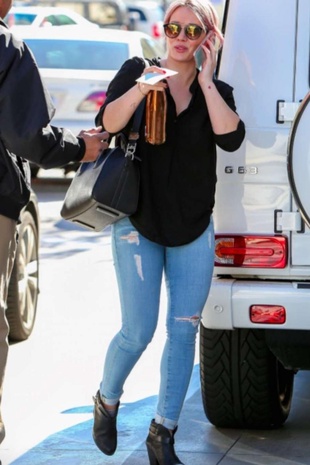 Hilary Duff Beverly Hills February 2, 2016