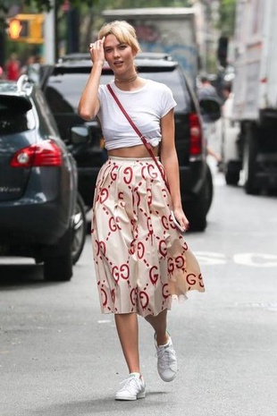 Karlie Kloss Soho September 9, 2016