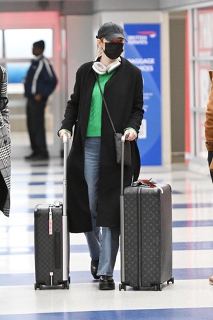 Emma Stone JFK Airport February 20, 2024