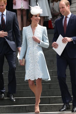 Kate Middleton Celebrating the Queens 90th Birthday June 10, 2016