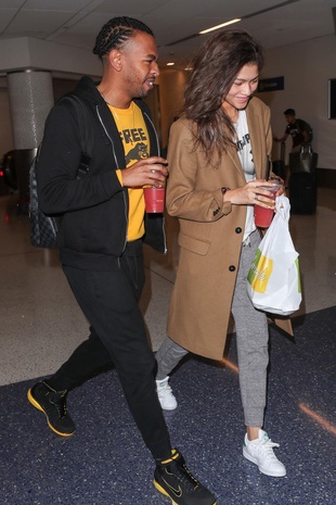 Zendaya Coleman Lax Airport November 22, 2017