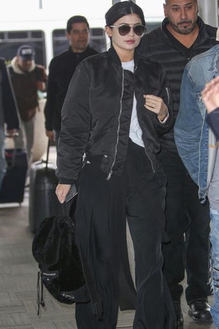 Kylie Jenner LAX Airport November 11, 2015