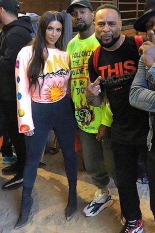 Kim Kardashian West Kanye West Listening Party in Wyoming May 31, 2018