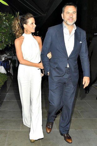 Kate Beckinsale with David Walliams July 22, 2016