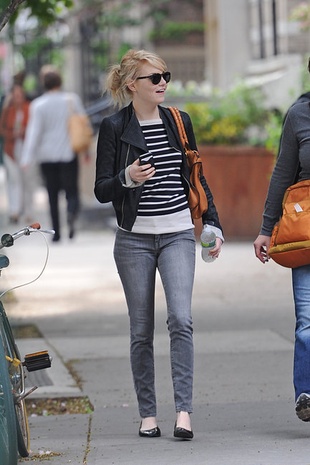 Emma Stone in East Village May 3, 2011