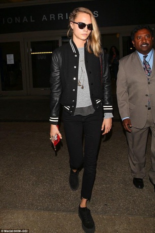 Cara Delevingne LAX Airport November 12, 2016