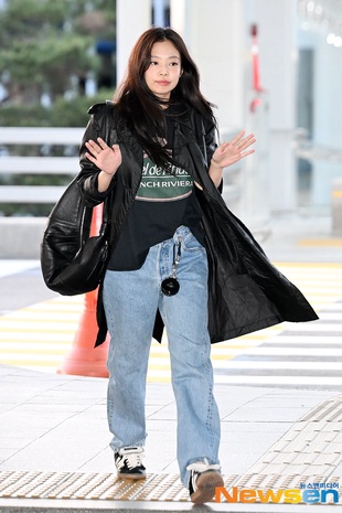 Jennie Kim Incheon Airport May 22, 2024