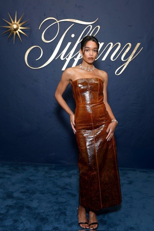 Laura Harrier Tiffany & Co. Celebration of the Launch of Blue Book 2024: Tiffany Celeste April 25, 2024