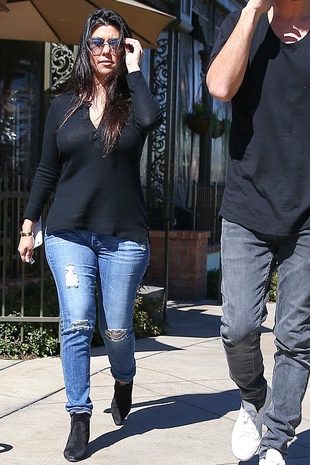 Kourtney Kardashian King's Fish House March 12, 2015