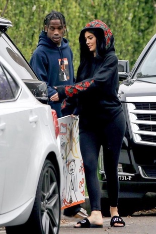 Kylie Jenner With Travis Scott May 31, 2017