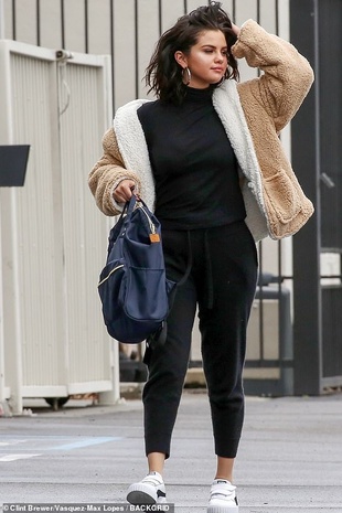 Selena Gomez Going to a Studio February 13, 2019