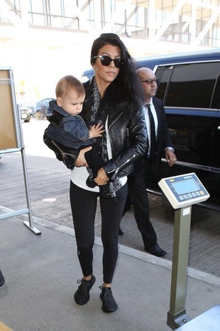 Kourtney Kardashian LAX Airport September 20, 2015