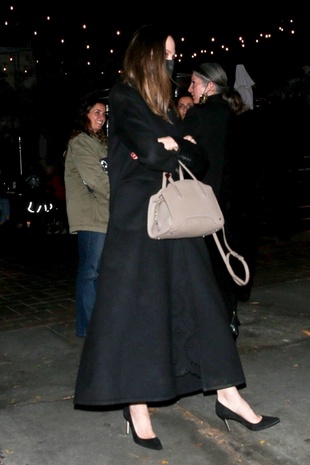 Angelina Jolie Dinner with Jonny Lee Miller October 11, 2021