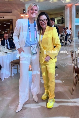 Michelle Yeoh Olympic Refuge Foundation Dinner July 25, 2024