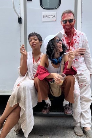 Zoe Kravitz Blink Twice Behind the Scenes August 23, 2024