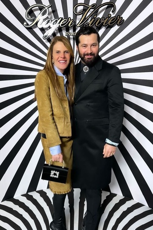 Anna Dello Russo Roger Vivier Presentation February 29, 2024