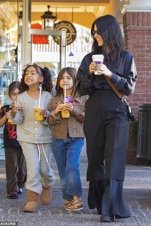 Kourtney Kardashian Los Angeles January 4, 2020