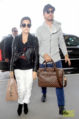 Kourtney Kardashian LAX Airport March 23, 2014