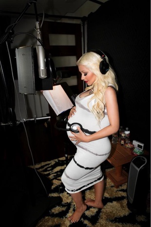 Christina Aguilera Instagram August 2014