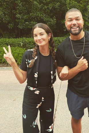 Lily Aldridge Epcot August 7, 2021