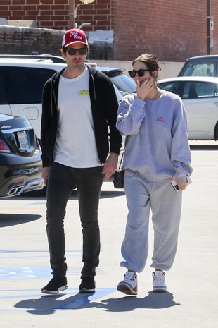 Ashley Benson And Brandon Davis Shopping in Beverly Hills April 2, 2024