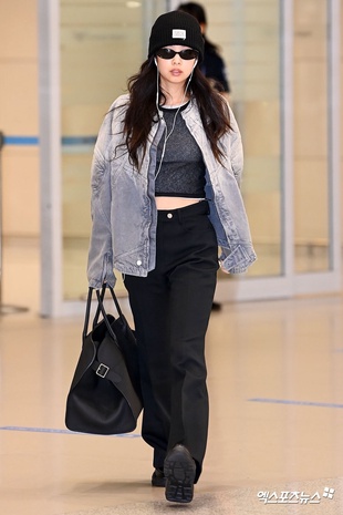 Jennie Kim Incheon Airport July 4, 2023