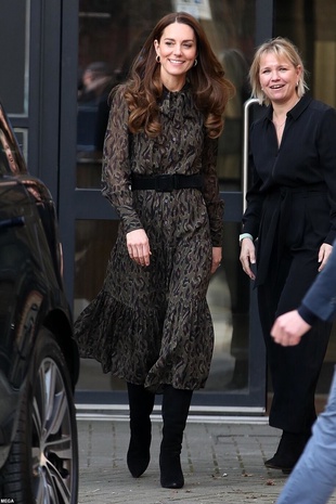 Kate Middleton Shout Mental Health Text Service January 26, 2022