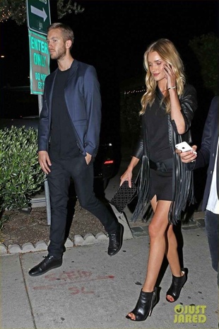 Rosie Huntington-Whiteley Ago Restaurant June 5, 2014