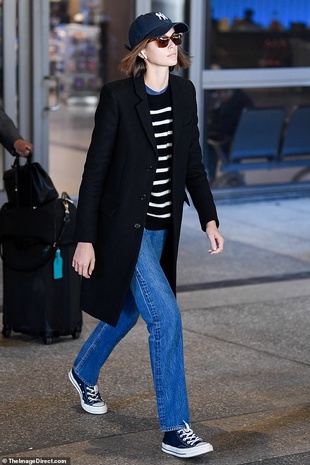 Kaia Gerber Los Angeles Airport October 2, 2019