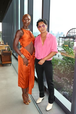 Jodie Turner-Smith Cfda Genesis House Aapi Design + Innovation Grant Launch June 28, 2023