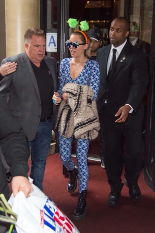 Miley Cyrus Manhattan October 4, 2015