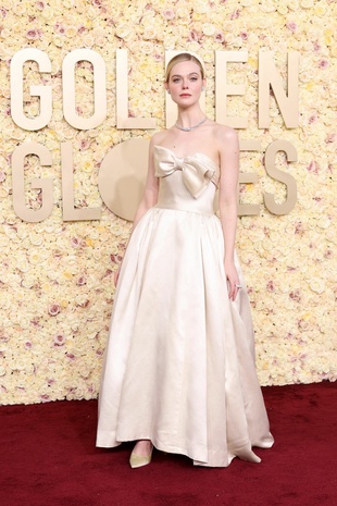 Elle Fanning Golden Globe Awards January 7, 2024