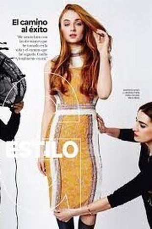 Sophie Turner Glamour Mexico July 2015