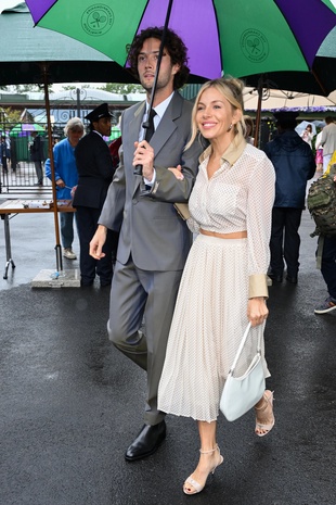 Sienna Miller Wimbledon July 9, 2024