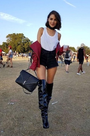 Olivia Culpo Acl Festival October 14, 2017