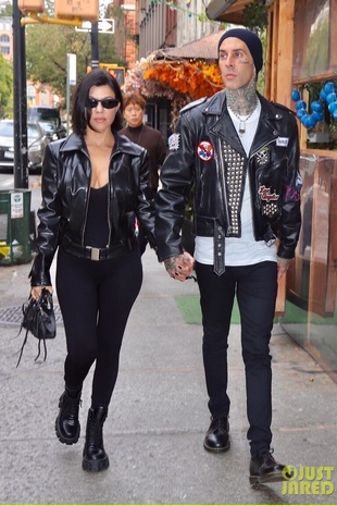 Kourtney Kardashian New York City October 16, 2021